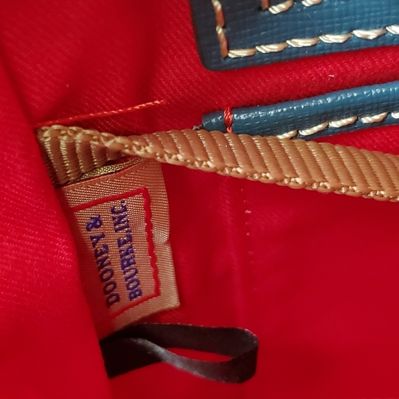 Dooney & Bourke • Deep Teal • Saffiano Zip Pod Backpack - Picture 5 of 5